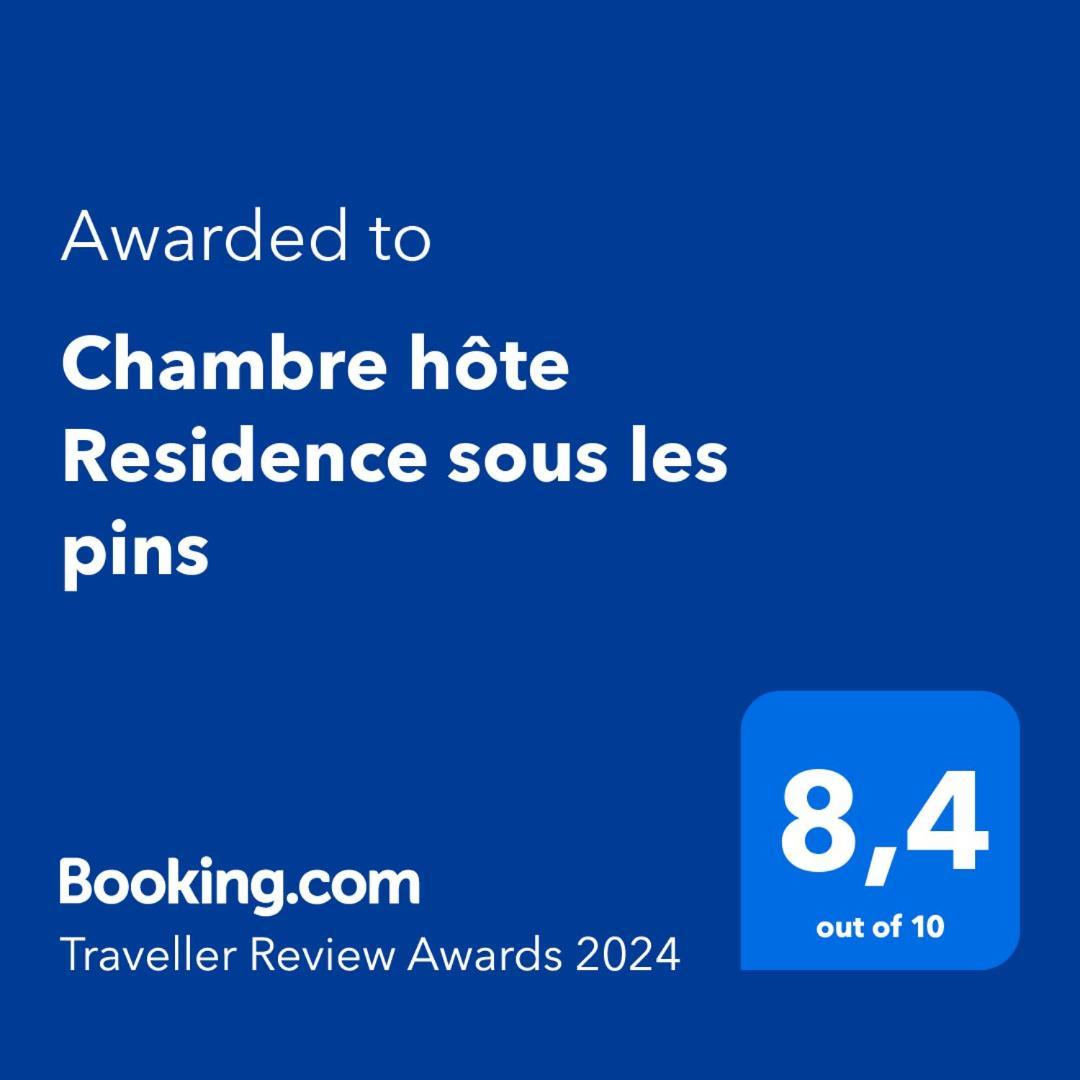 Chambre Hote Chez L'Habitant Residence Sous Les Pins Cassis Buitenkant foto